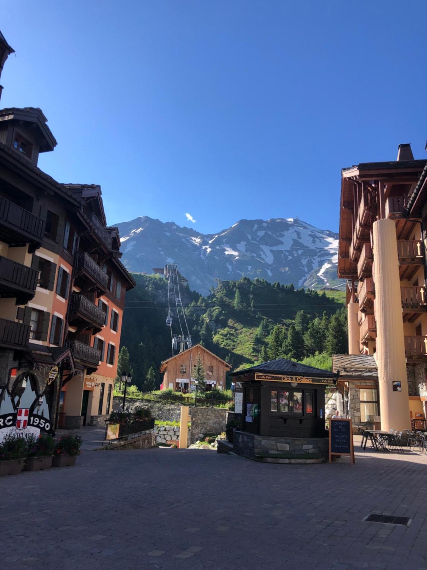 Grande Marmotte, Ski Aux Pieds, Le Refuge Du Montagnard, Arc 1950 Bourg-Saint-Maurice Exterior photo